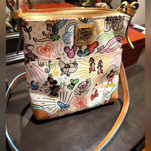 Dooney & Bourke Disney Crossbody Bag (10th Anniversary Sketch Collection)